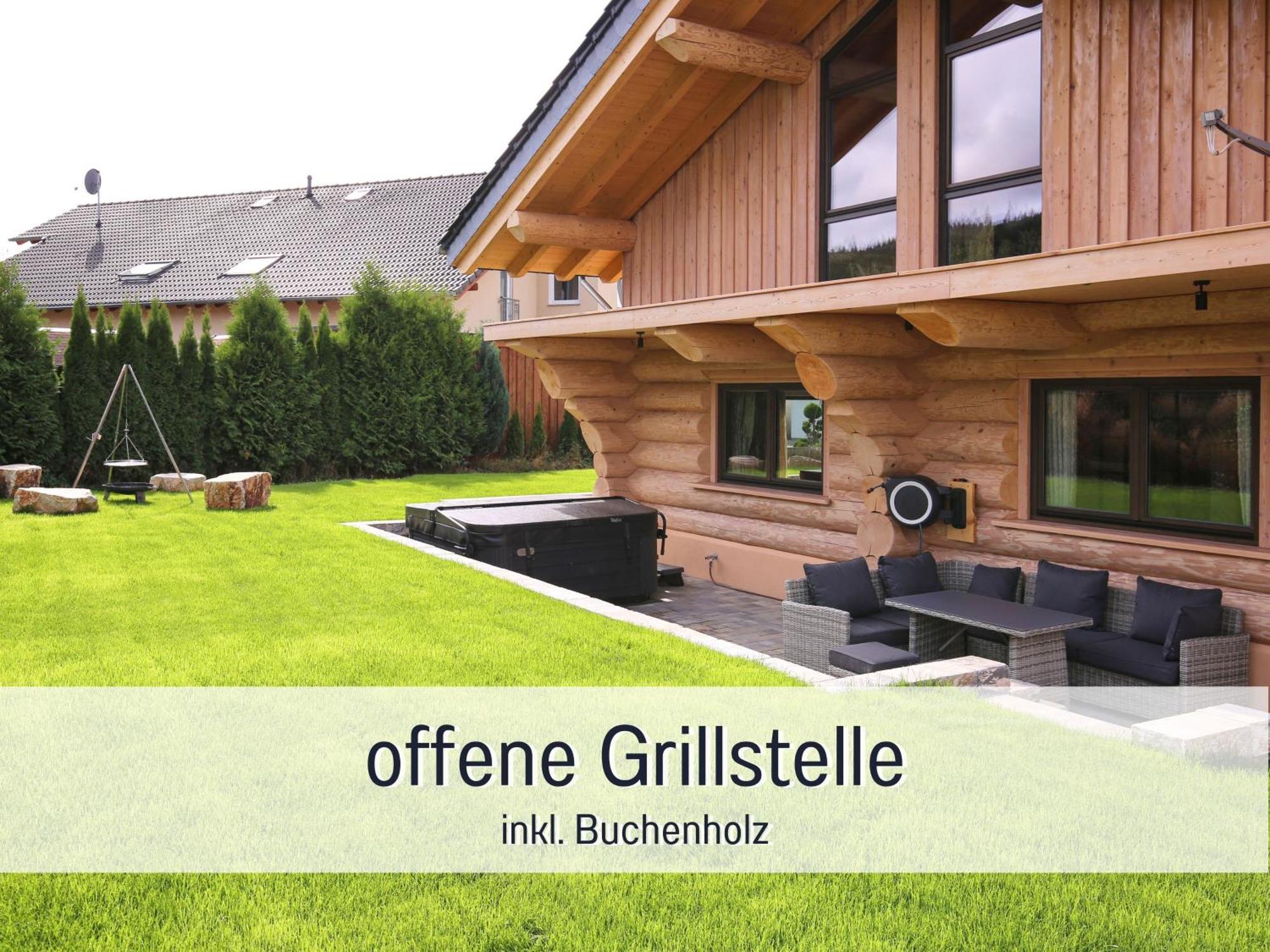 Natur-Chalet Zum Nationalpark Marie-Luise Inkl E-Auto Allenbach Extérieur photo